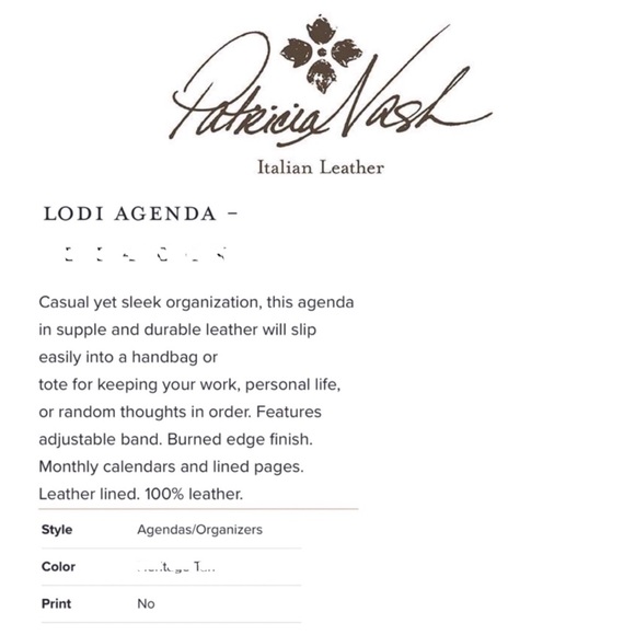 Patricia Nash | Accessories | Patricia Nash Lodi Agenda 29 | Poshmark
